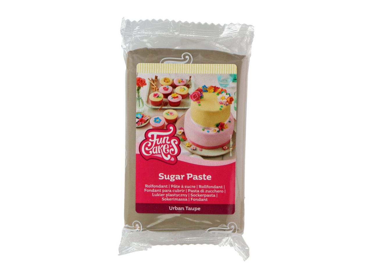Funcakes - Fondant Set - Beauty Old Rose - 4x250g