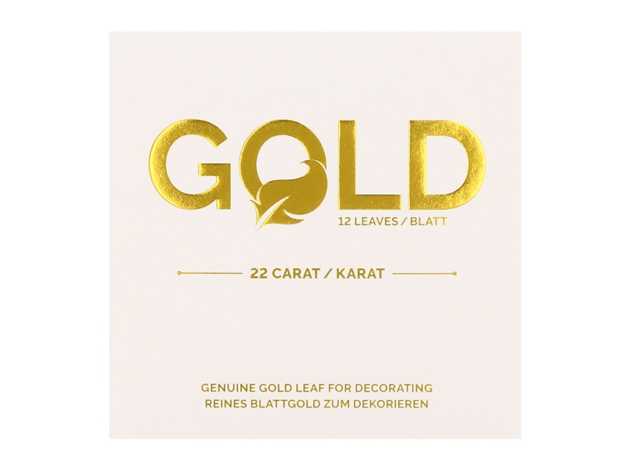 CM Blattgold 5x5cm 12 Blatt