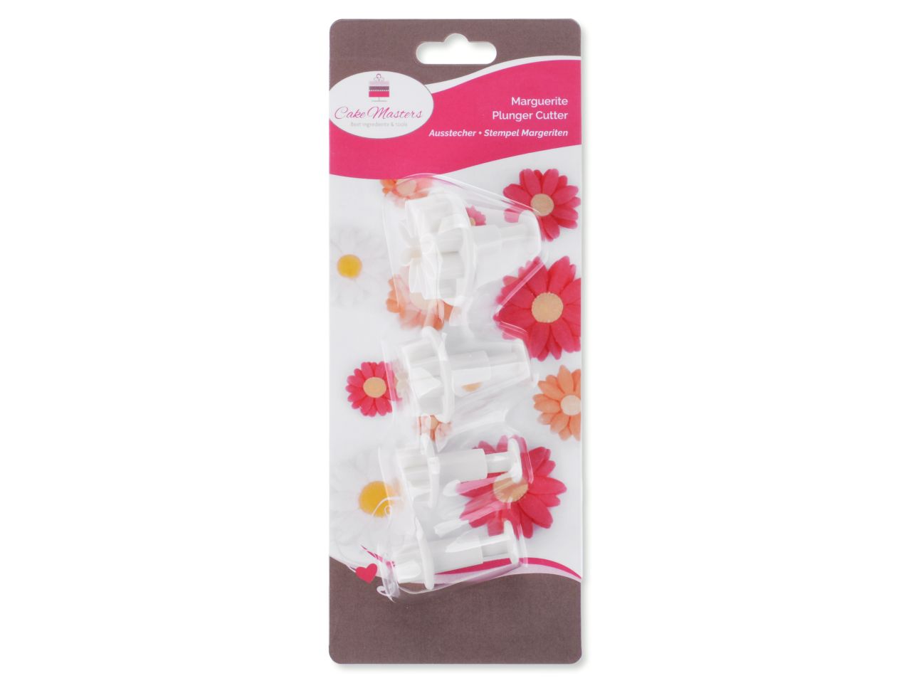 CM Ausstecher + Stempel Margeriten 4er