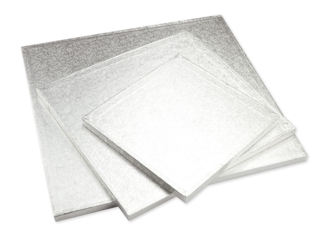CM Cakeboard Quadrat Silber versch. Größen