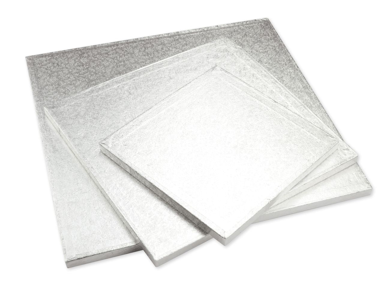 CM Cakeboard Quadrat Silber versch. Größen