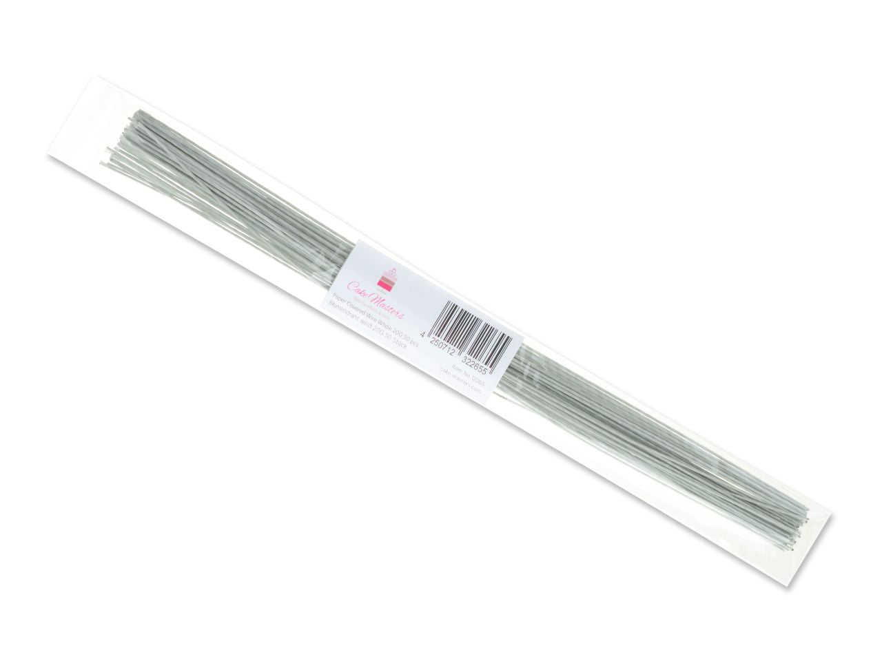 CM Blumendraht weiß 18G 50 Stück
