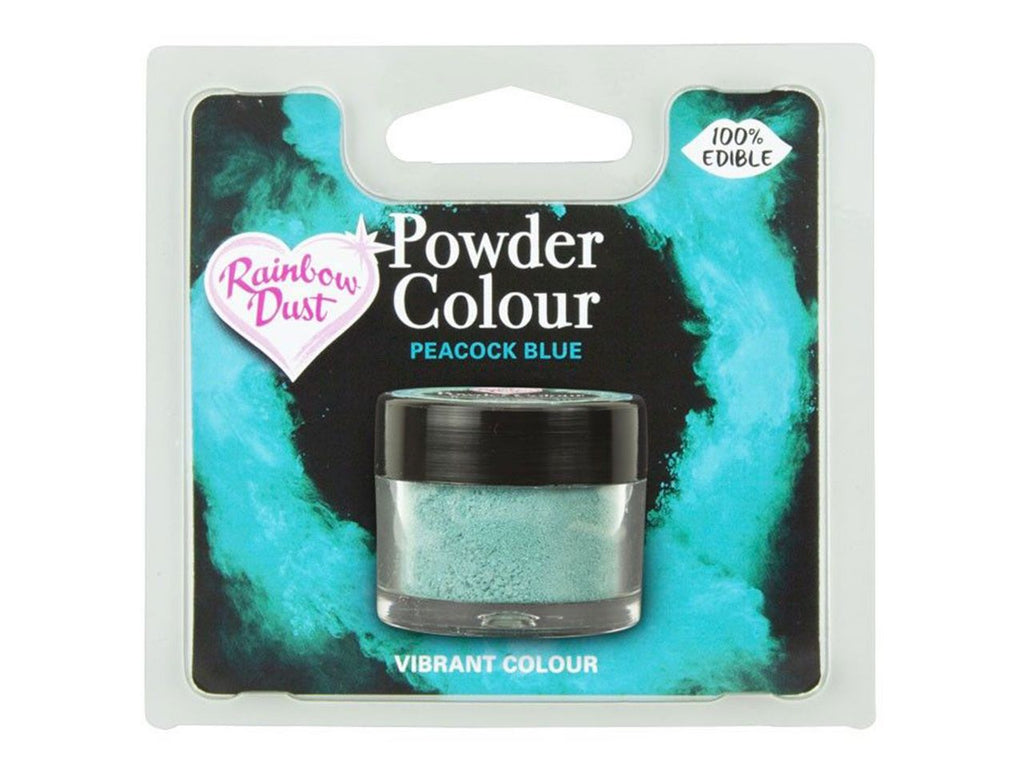 RD Essbares Puder- Peacock Blue