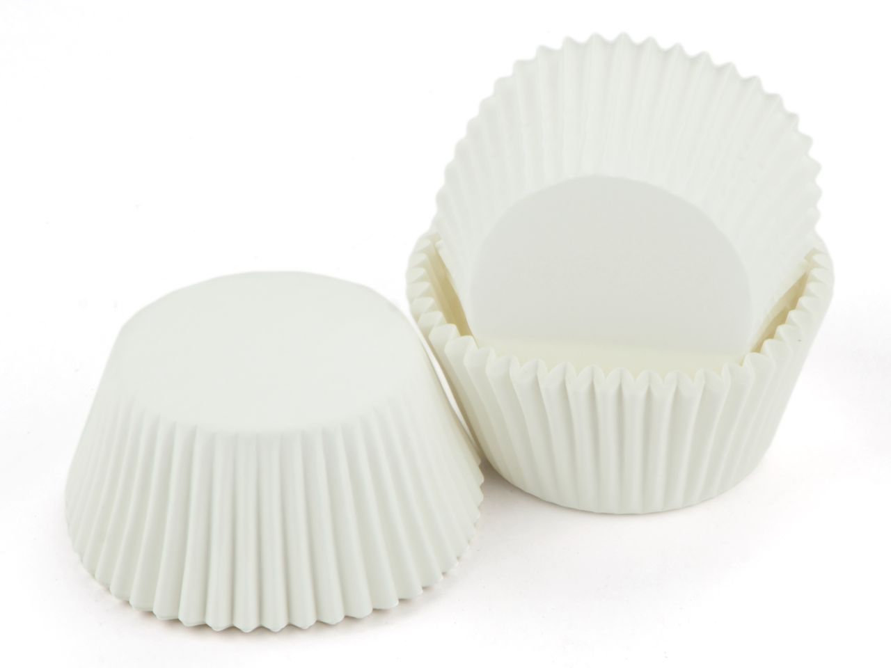 CM Cupcakes Cups - Weiss 60 Stück
