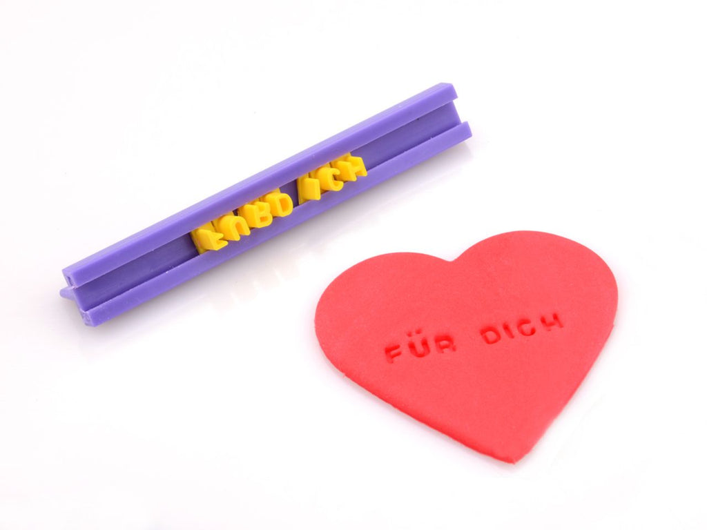 Buchstaben Stempelset