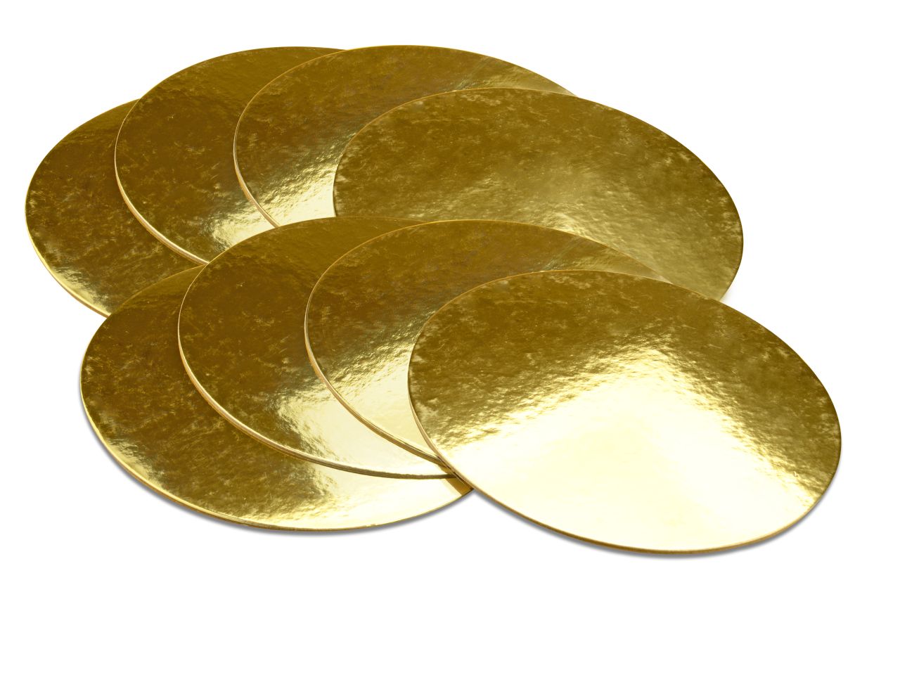 CM Cakecard 20cm gold glänzend