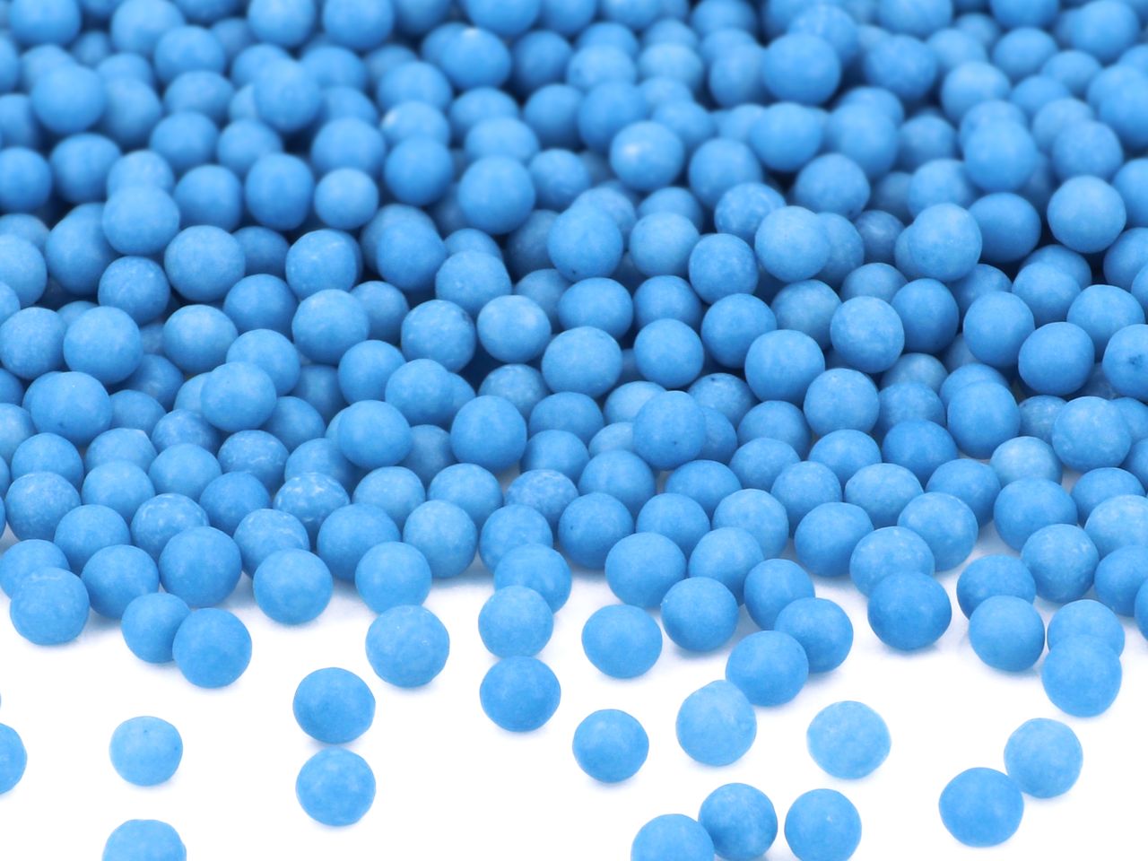 CM Weiche Zuckerperlen blau glimmer 70g