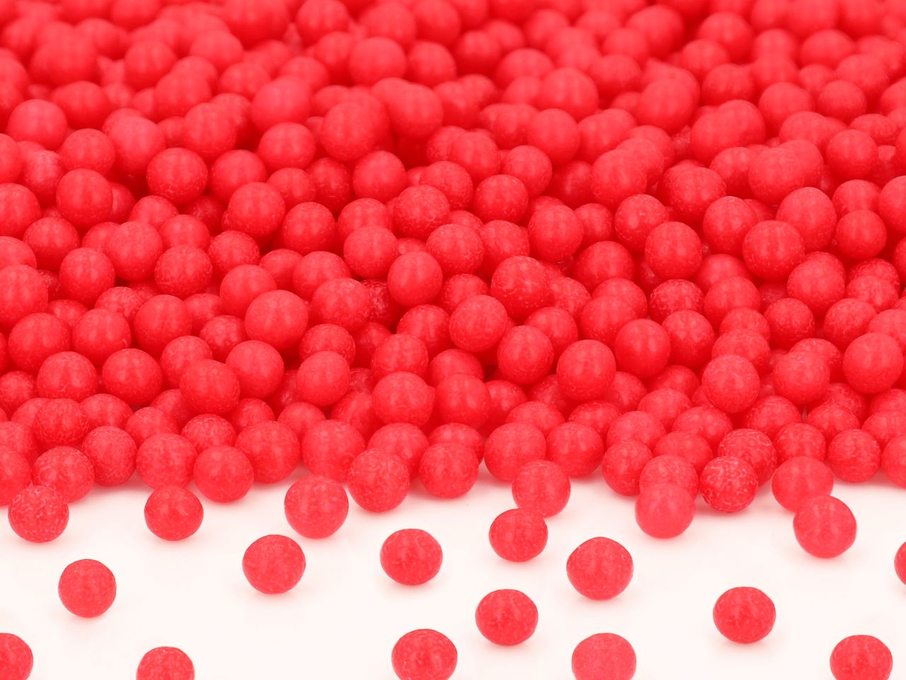 CM Weiche Zuckerperlen rot 60g