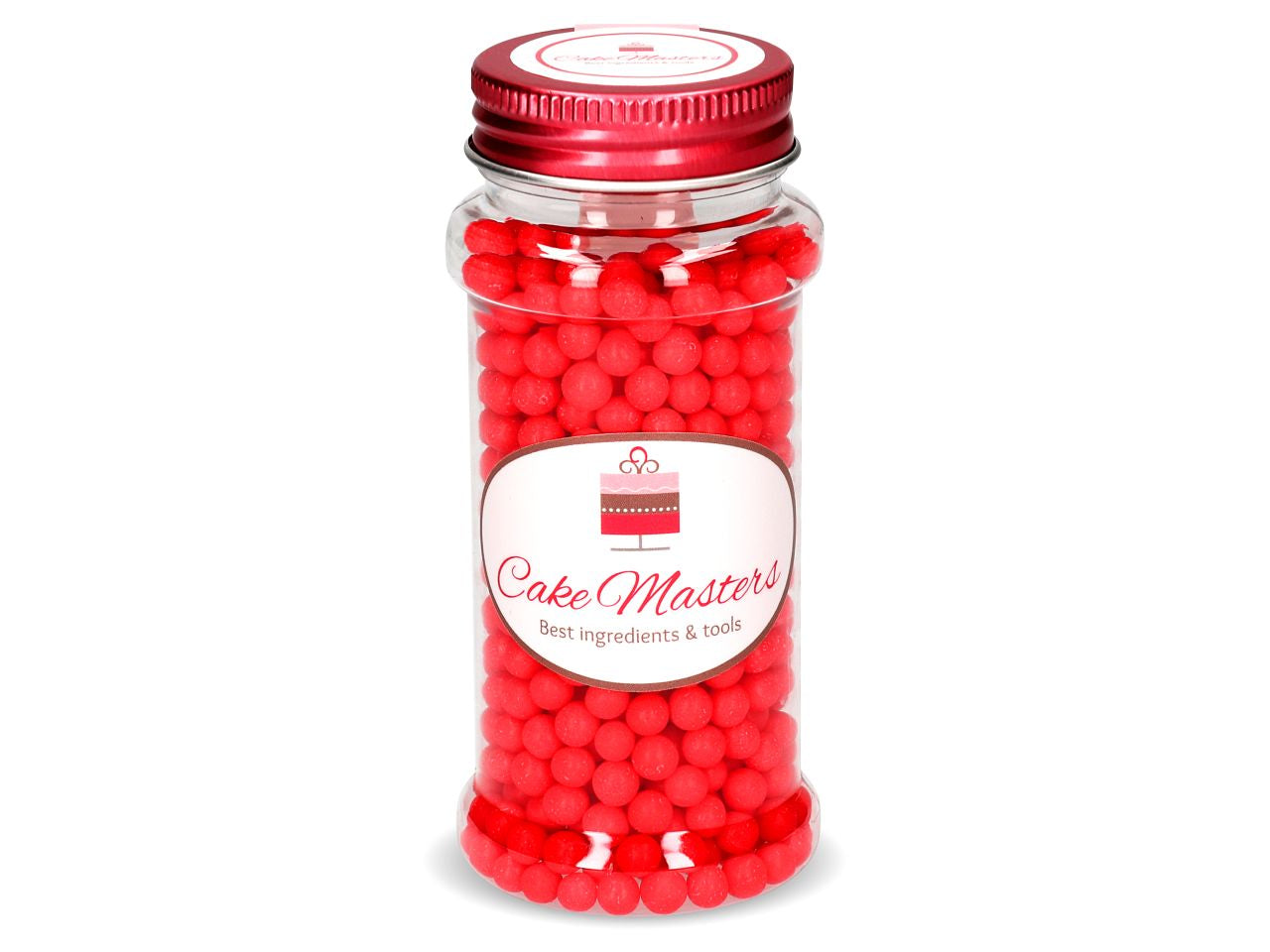 CM Weiche Zuckerperlen rot 60g