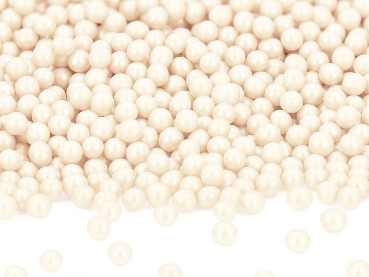 CM Weiche Zuckerperlen weiß 60g