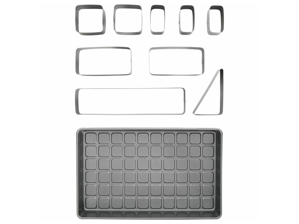 Wilton Backform - alle Buchstaben und Zahlen
