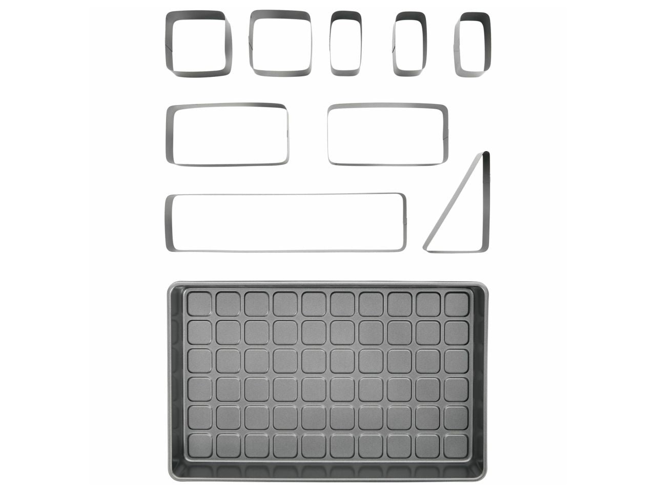 Wilton Backform - alle Buchstaben und Zahlen