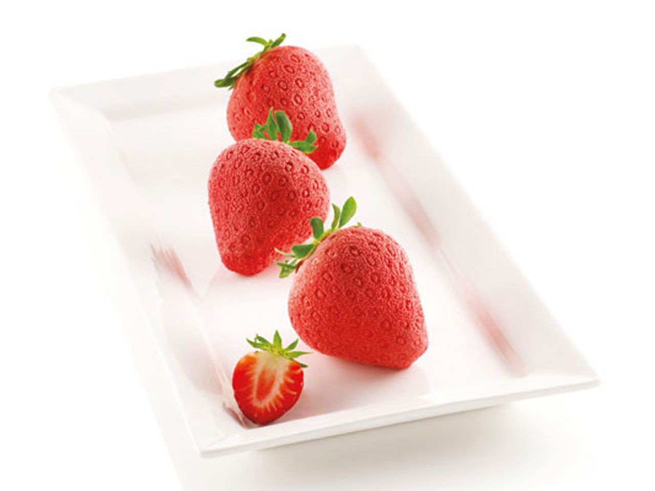 Silikomart Silikonform Fragole e Panna - Cédric Grolet Erdbeere