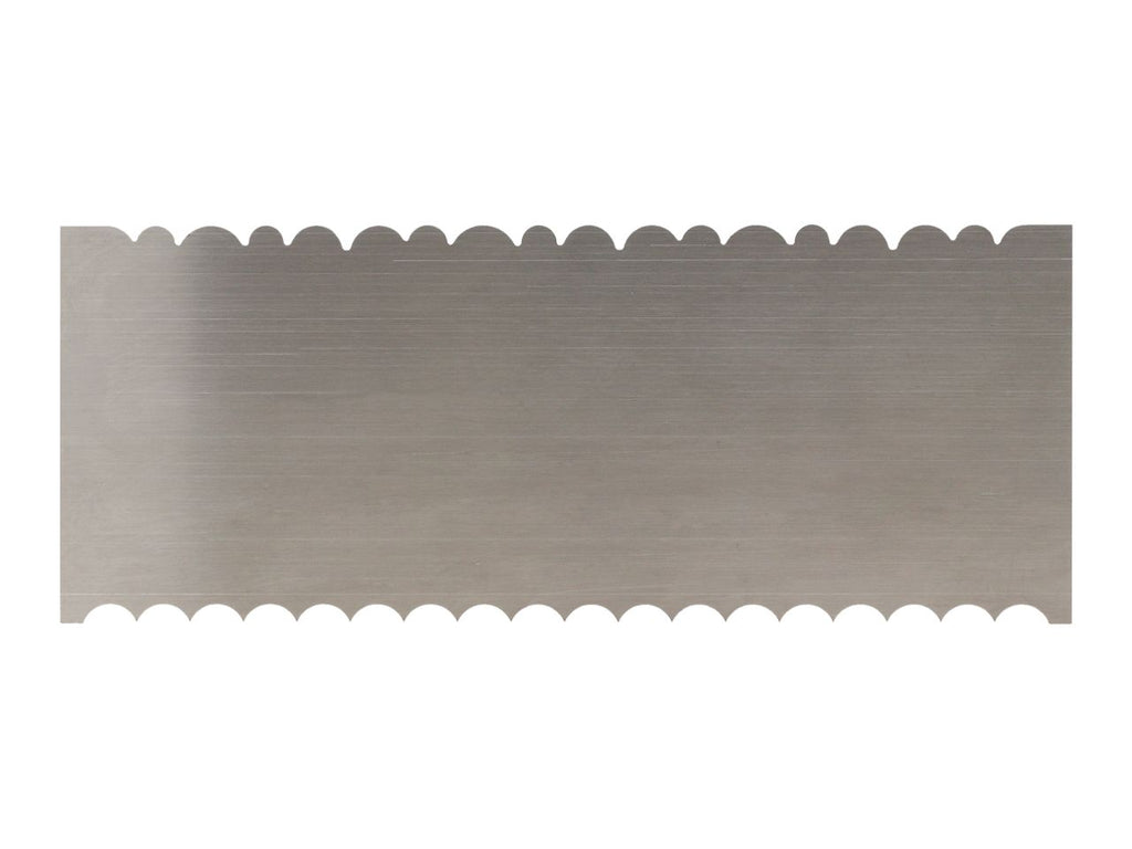 CM Edelstahl Creme Schaber Kontur Rund