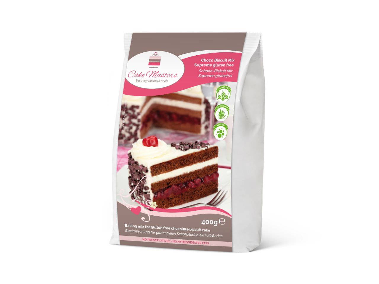 CM Schoko-Biskuit Mix Supreme GLUTENFREI 400g