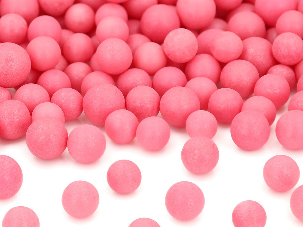 CM Weiche Zuckerperlen pink 10mm 60g