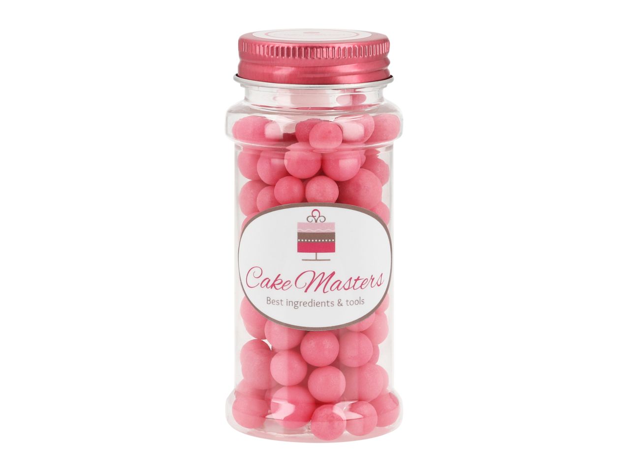 CM Weiche Zuckerperlen pink 10mm 60g
