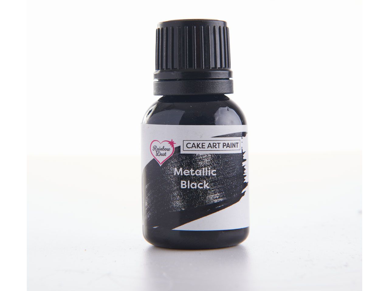 RD Metallic-Lebensmittelfarbe Schwarz 24g