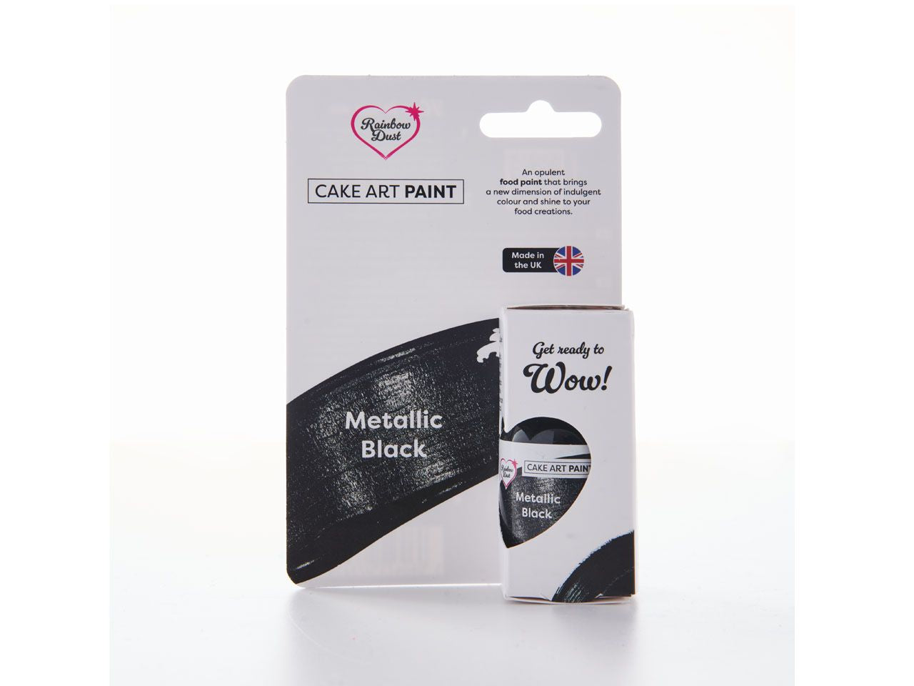 RD Metallic-Lebensmittelfarbe Schwarz 24g