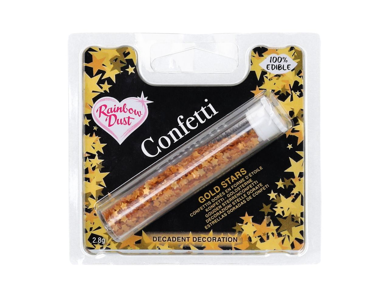 RD- Konfetti Sterne gold 2,8g