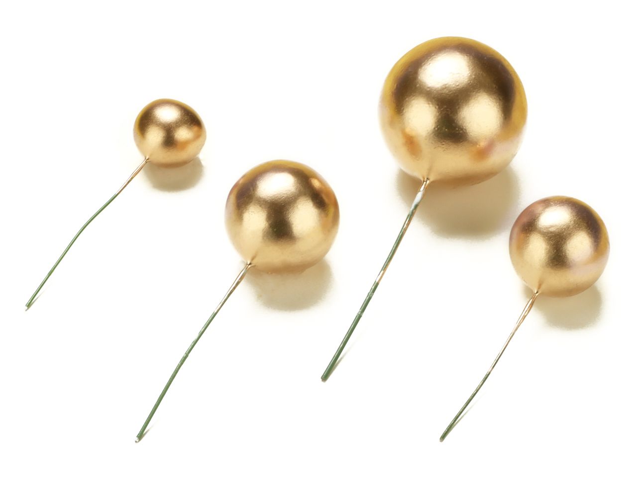 CM Basics Bubbles Einstecker gold 4 Stück