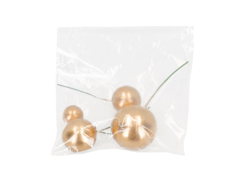 CM Basics Bubbles Einstecker gold 4 Stück