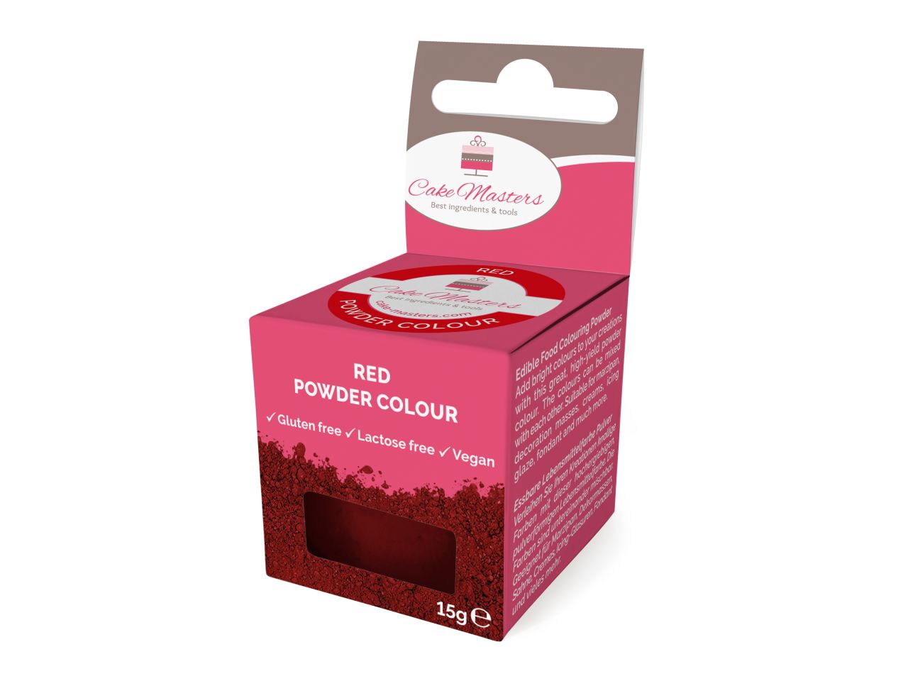 CM Lebensmittelfarbe Pulver rot 15g