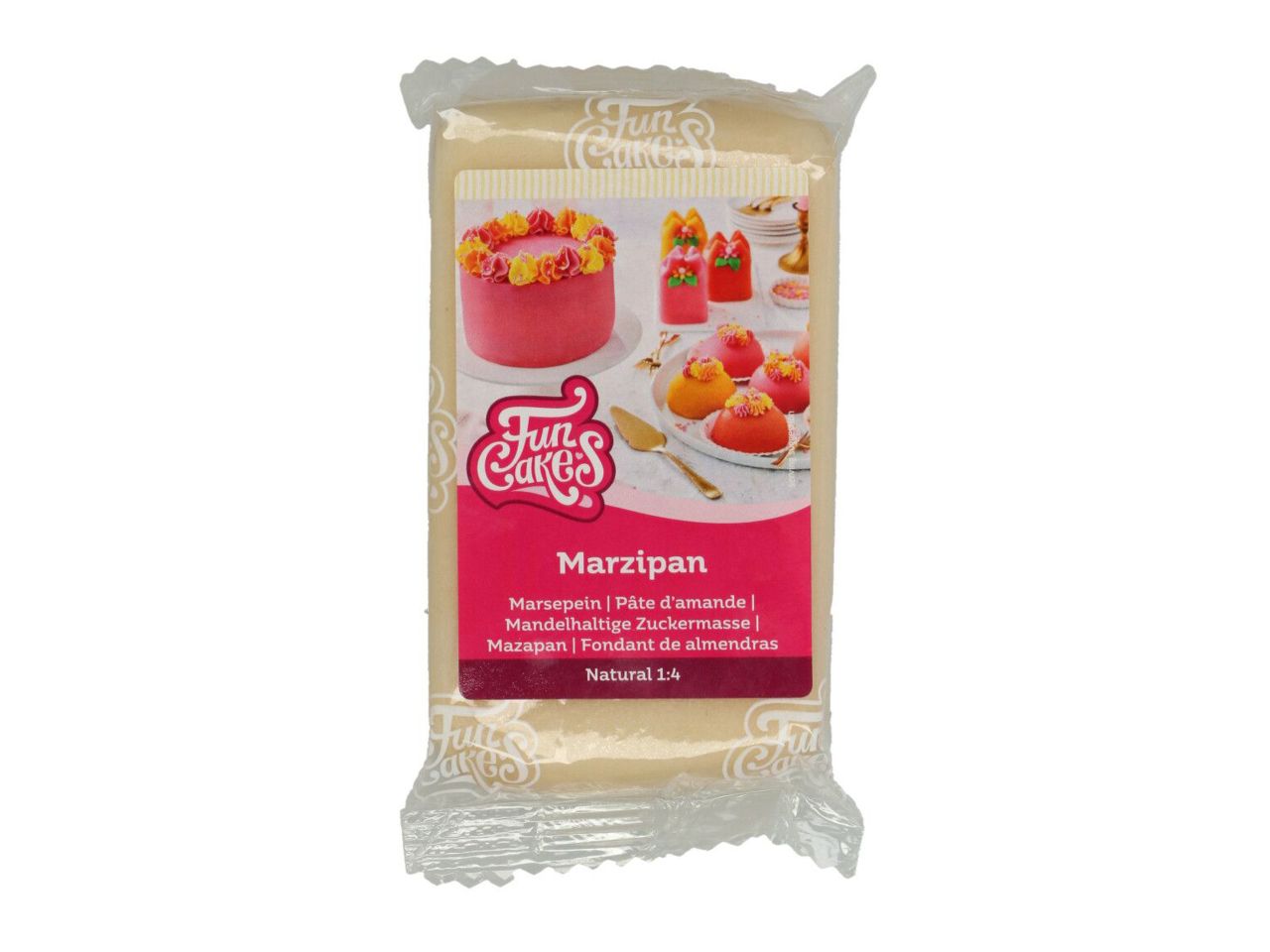 Funcakes - Marzipan- Natural 1:4 250g