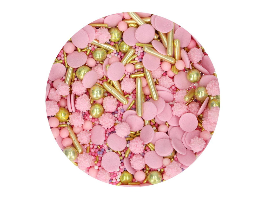 FunCakes Streugut Medley Glamour Rosa 65g