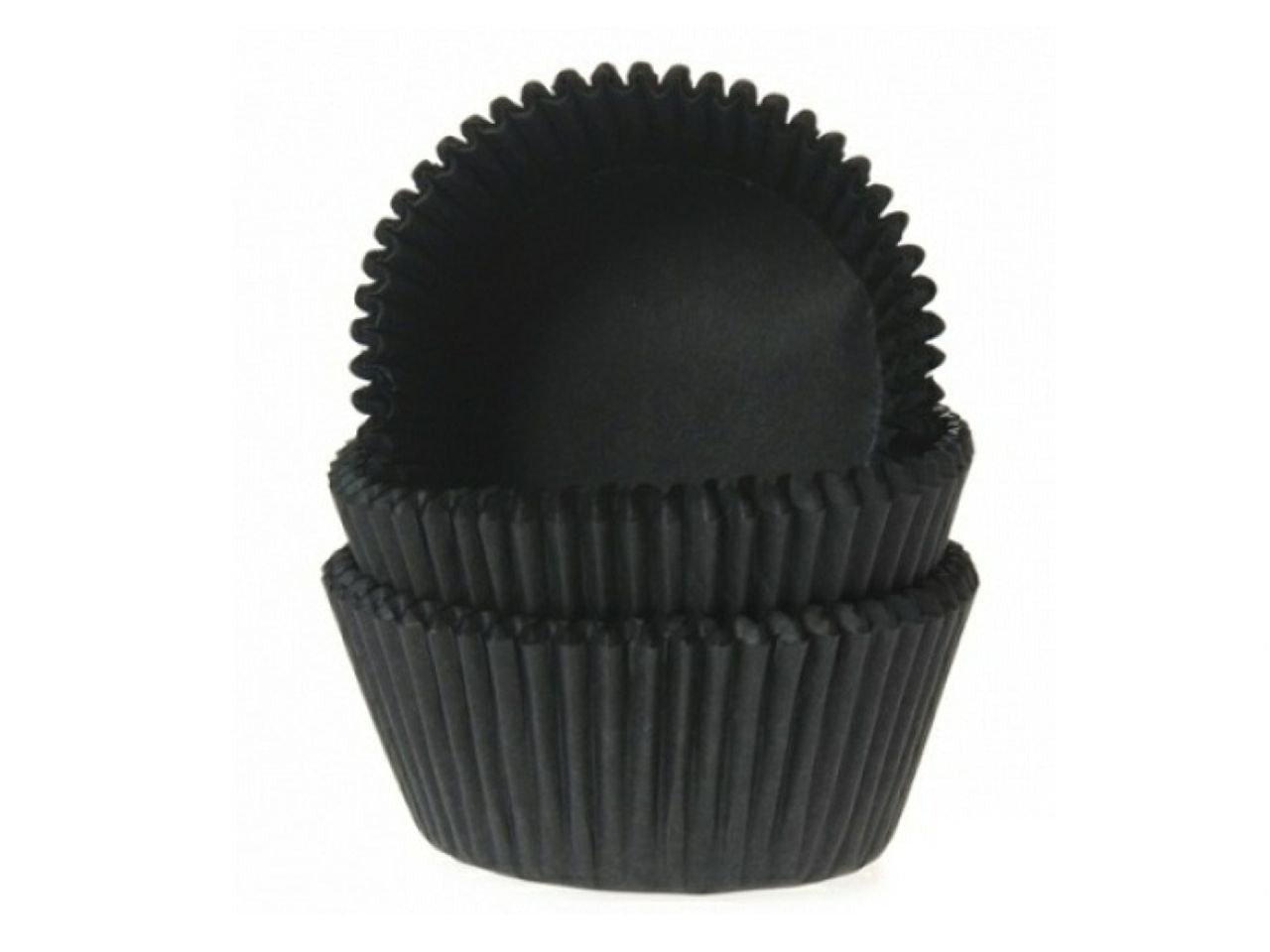 HOM Cupcake Cups - Schwarz - 50 Stück
