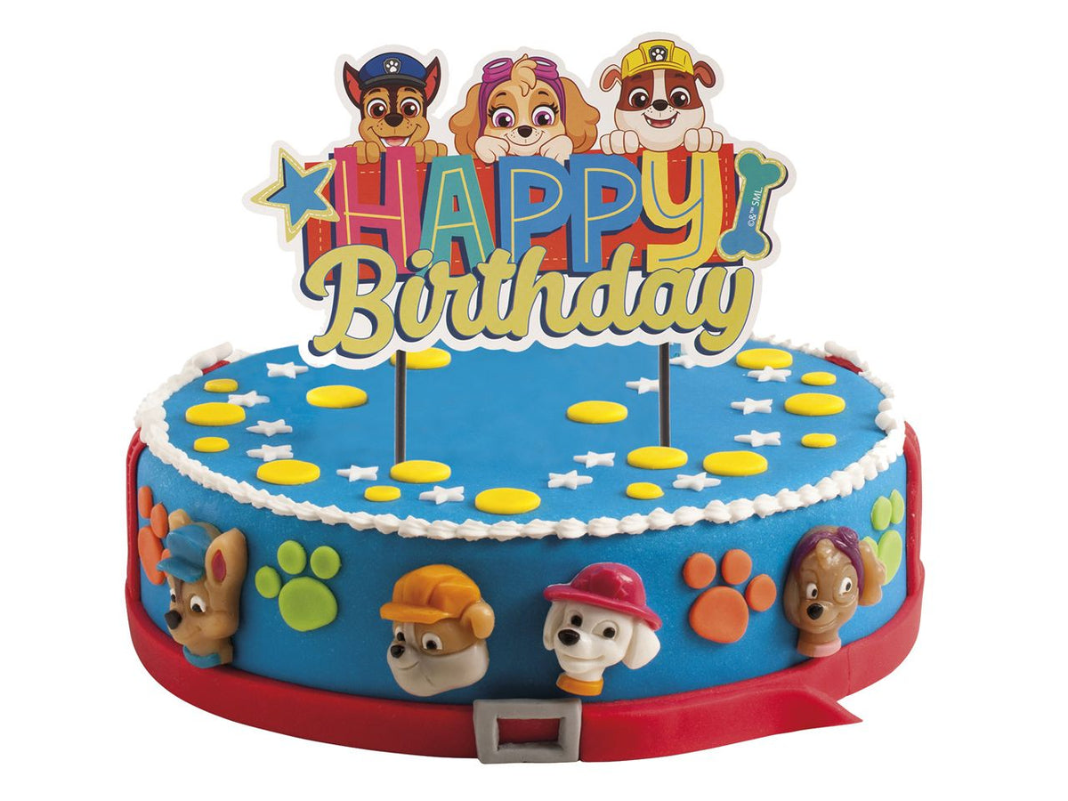 Dekora Cake Topper Papier Paw Patrol 16,5x15cm
