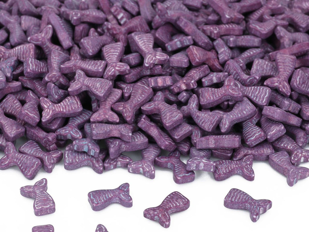 CM Basics Streudekor Flossen violett 80g