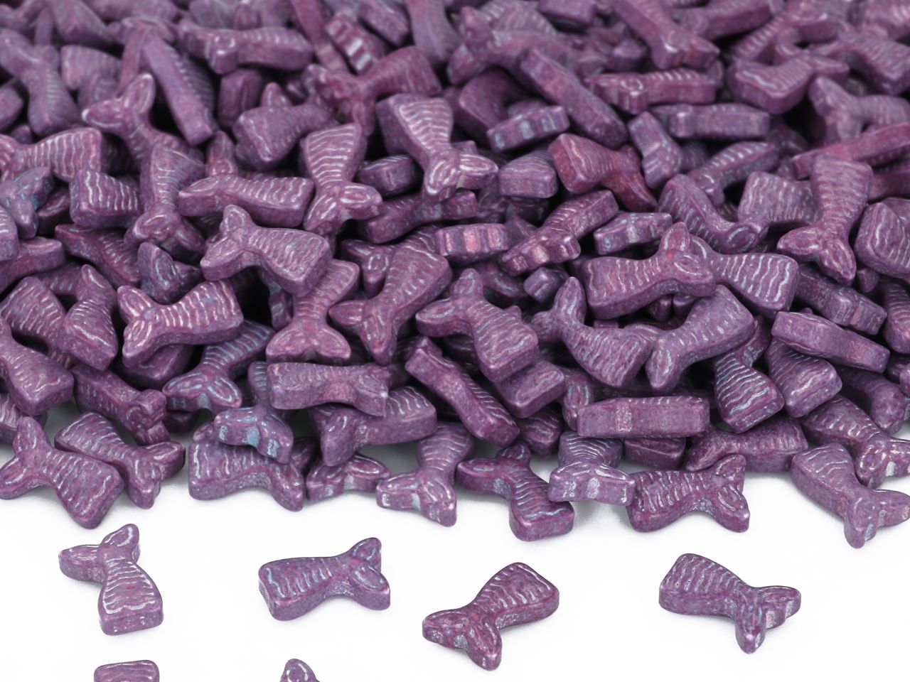 CM Basics Streudekor Flossen violett 80g