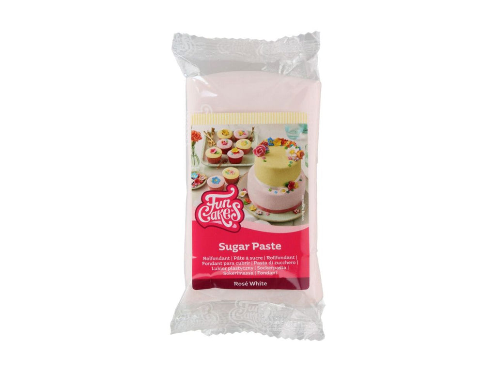 Funcakes - Fondant - Rose White 250g