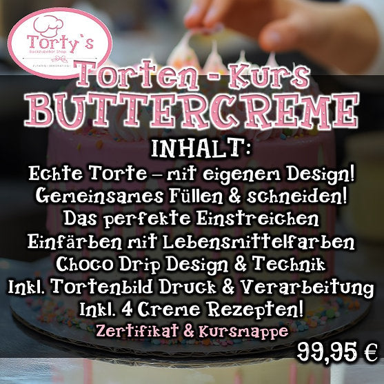 KURS - Drip Cake Buttercreme Torte - SO 23.11.25
