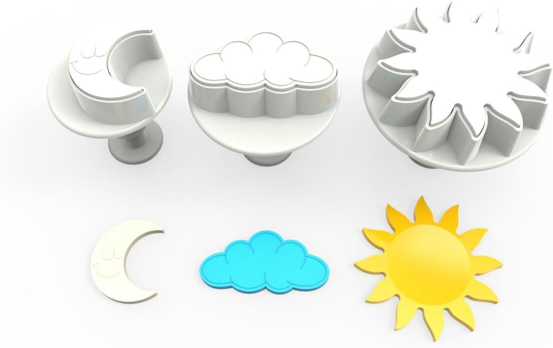 Dekofee Ausstecher Set Himmel