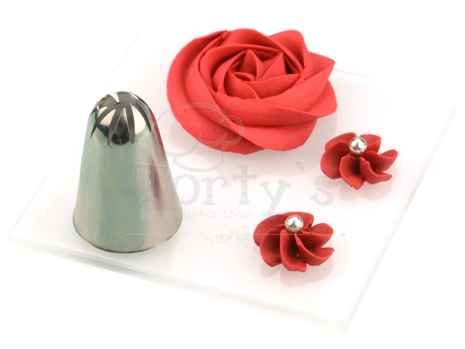 Tortys - Tülle - Rose 8mm