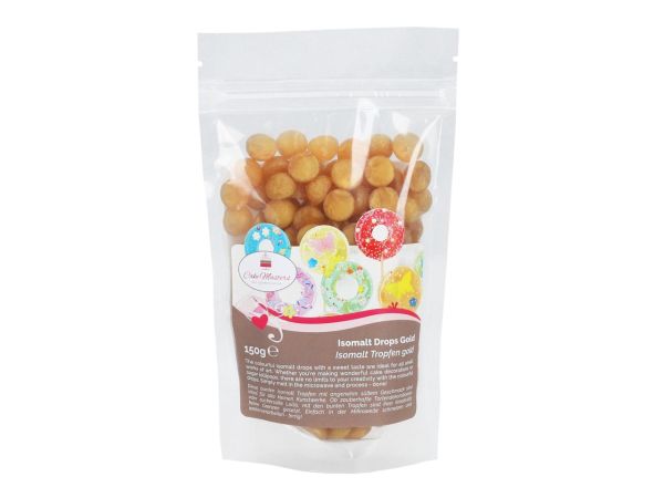 CM- Isomalt Tropfen Gold