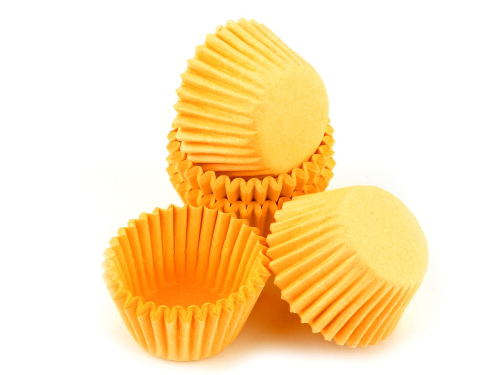 CM Pralinenkapseln 25mm gelb 100 Stück