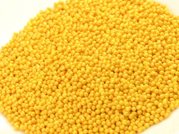 CM Mini-Perlen gold 90g