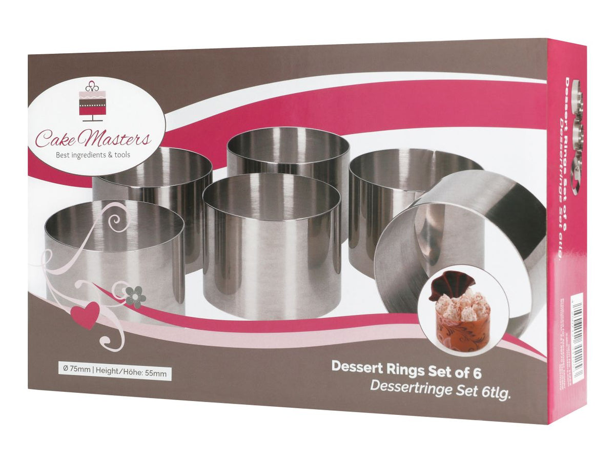 CM Dessertringe Set 6tlg. – Tortys