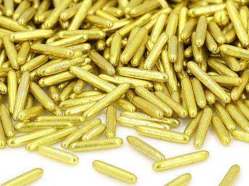 CM Metallic - Goldene Zucker-Stäbchen 80g