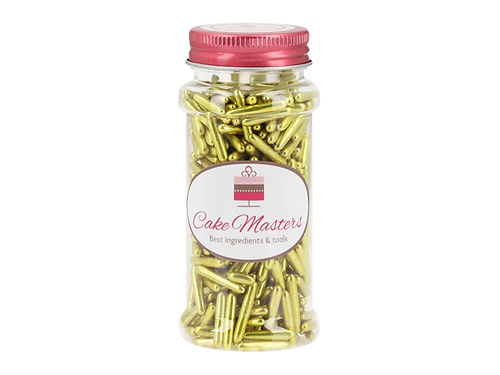 CM Metallic - Goldene Zucker-Stäbchen 80g