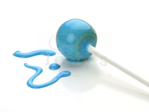 Choco Drip Glasur - Hellblau - für CakePops, DripCakes und mehr