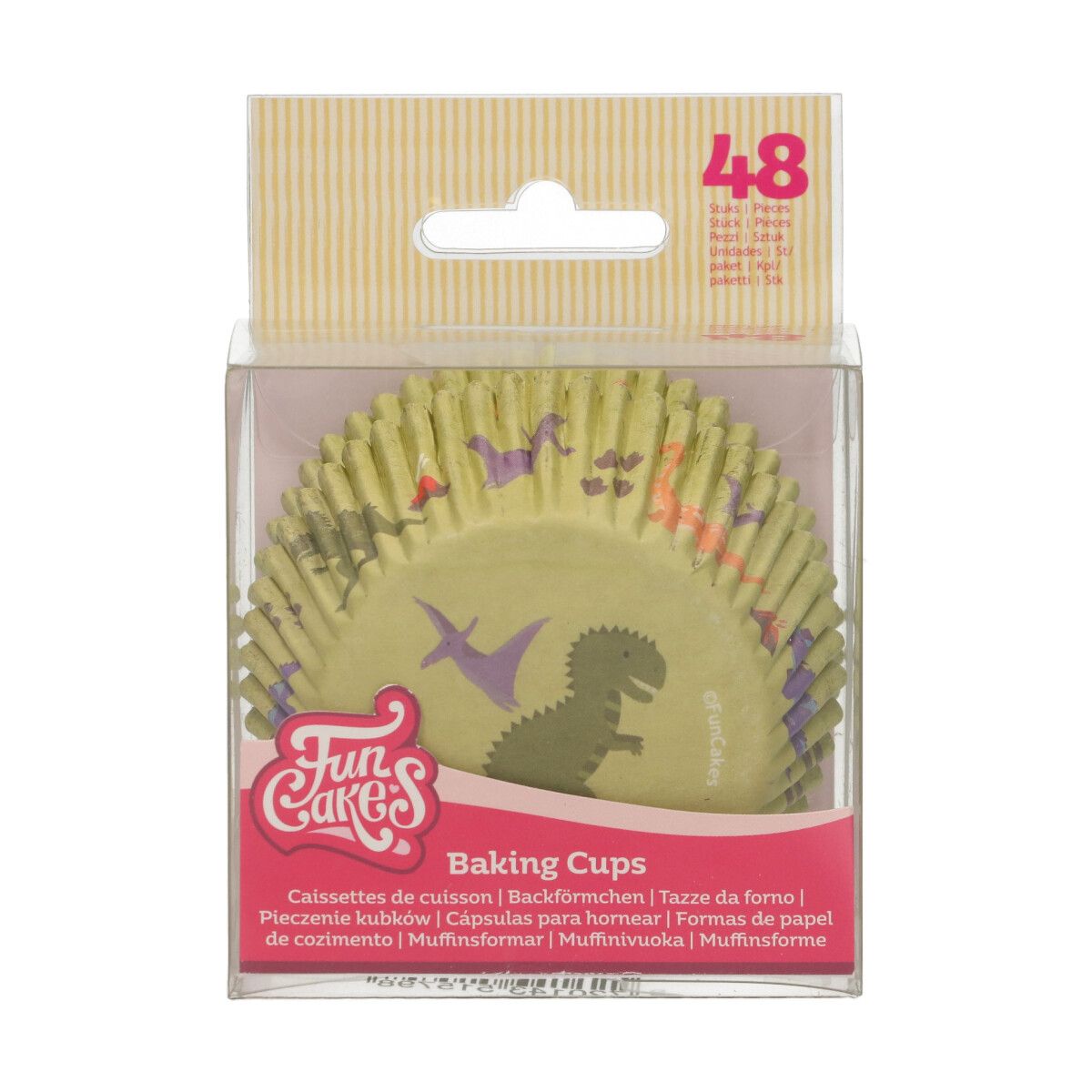 Cupcakes Cups - Dino 48 Stück