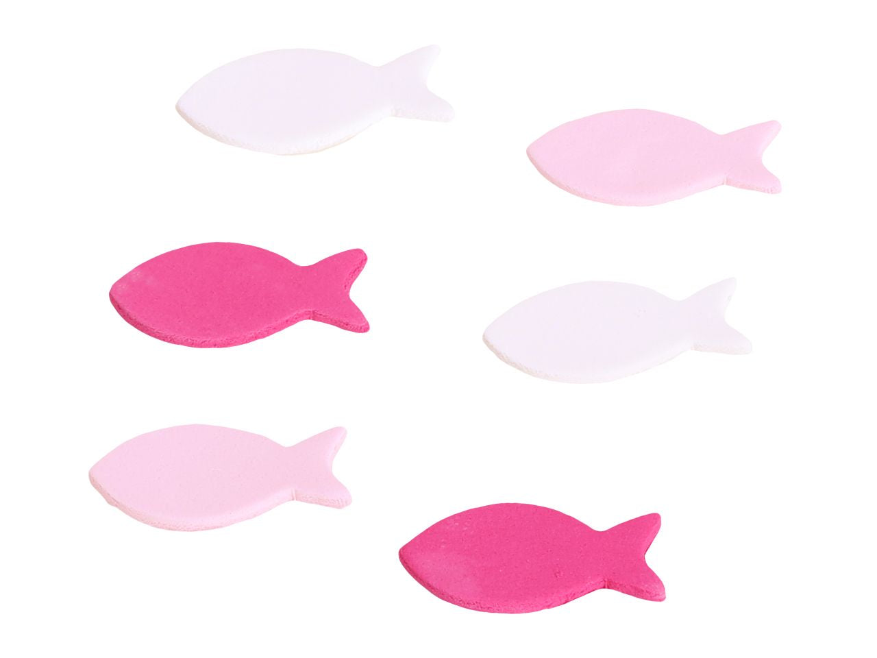CM Zuckerdekor Fische rosa 12 Stück