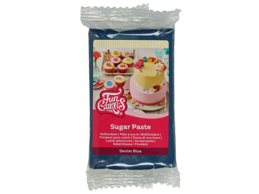 Funcakes - Fondant - Denim Blue - Jeans Blau 250g