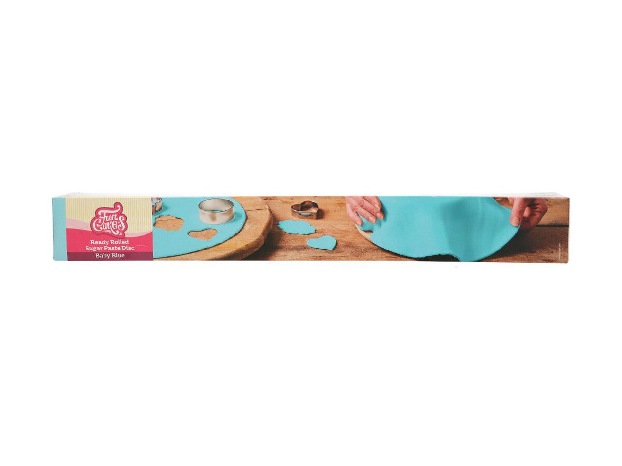 Funcakes - ausgerollter Fondant - Babyblau