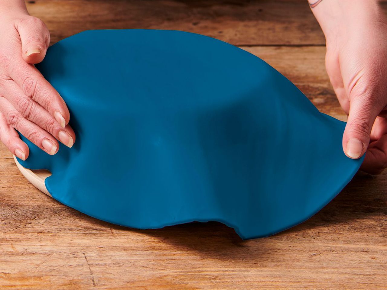 Funcakes - ausgerollter Fondant - Dunkelblau