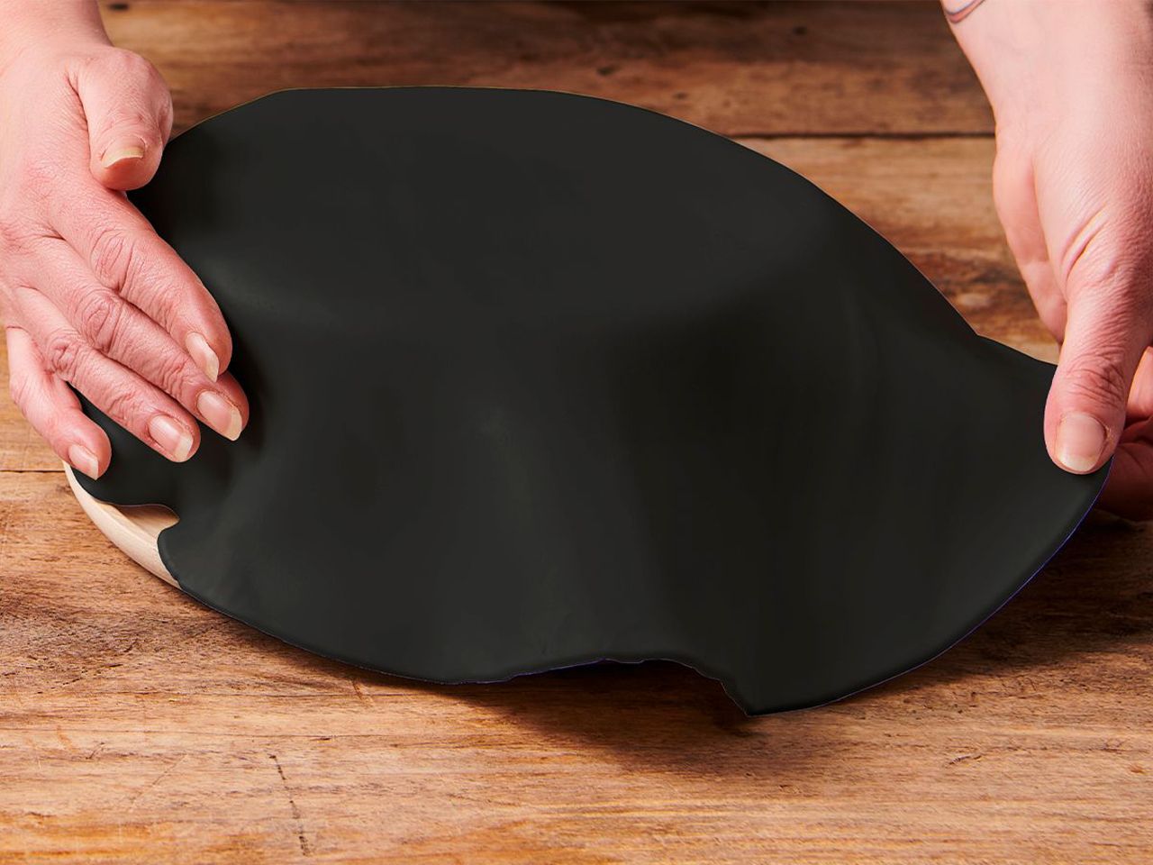 Funcakes - ausgerollter Fondant - Raven Black (Schwarz)